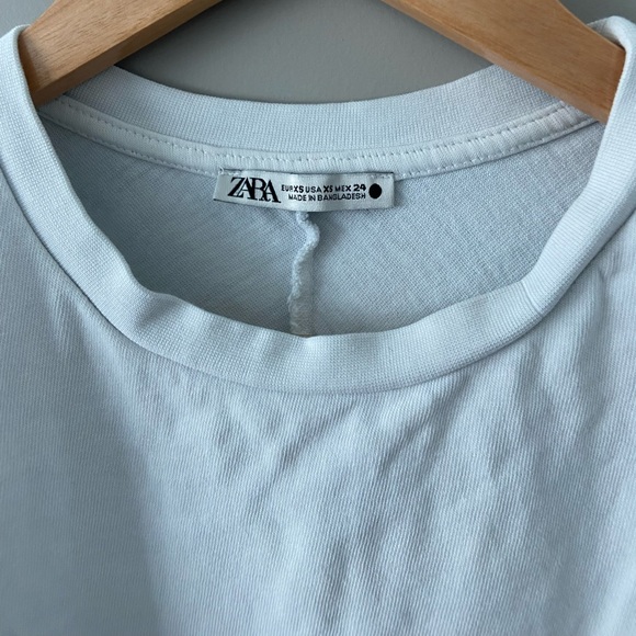 ZARA BASIC TOP SIZE XS WHITE COLOR - Picture 7 of 7